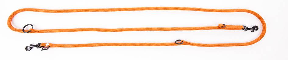Martin Sellier - Laisse Multi-Positions Nylon Orange – MARTIN