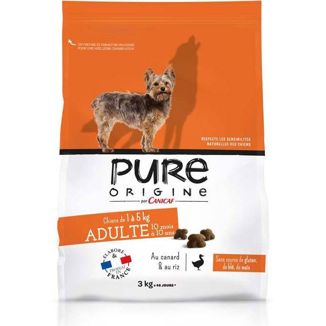 Pure Origine - Croquettes chien de petite taille 3kg - Pure Origine