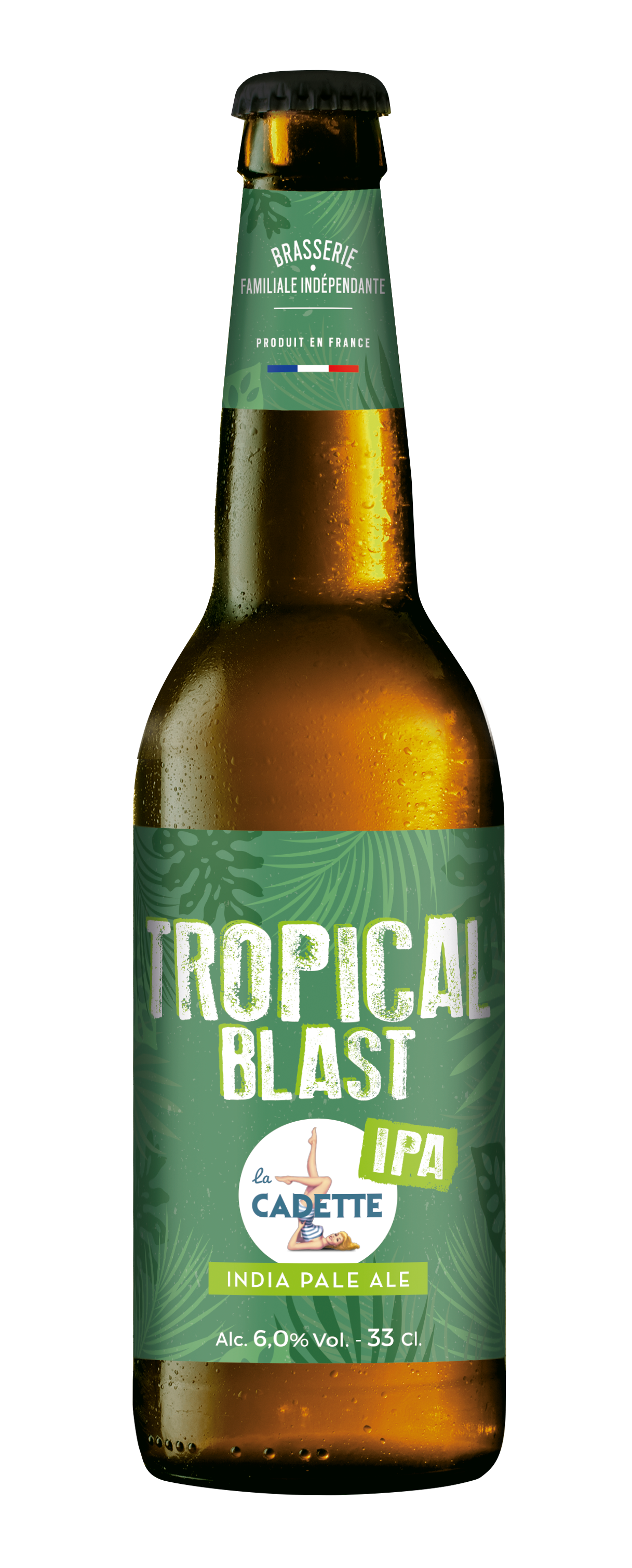 Cadette - Bière IPA "Tropical Blast " 33 cl -  La Cadette