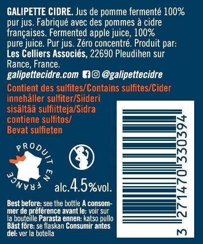 Galipette - Cidre BIO 33 cl - Galipette - Imagen 2