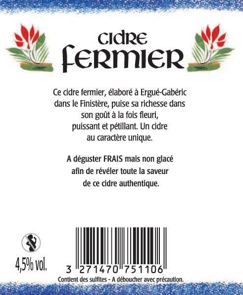 Henriot - Cidre fermier brut 75 cl - Henriot - Imagen 2