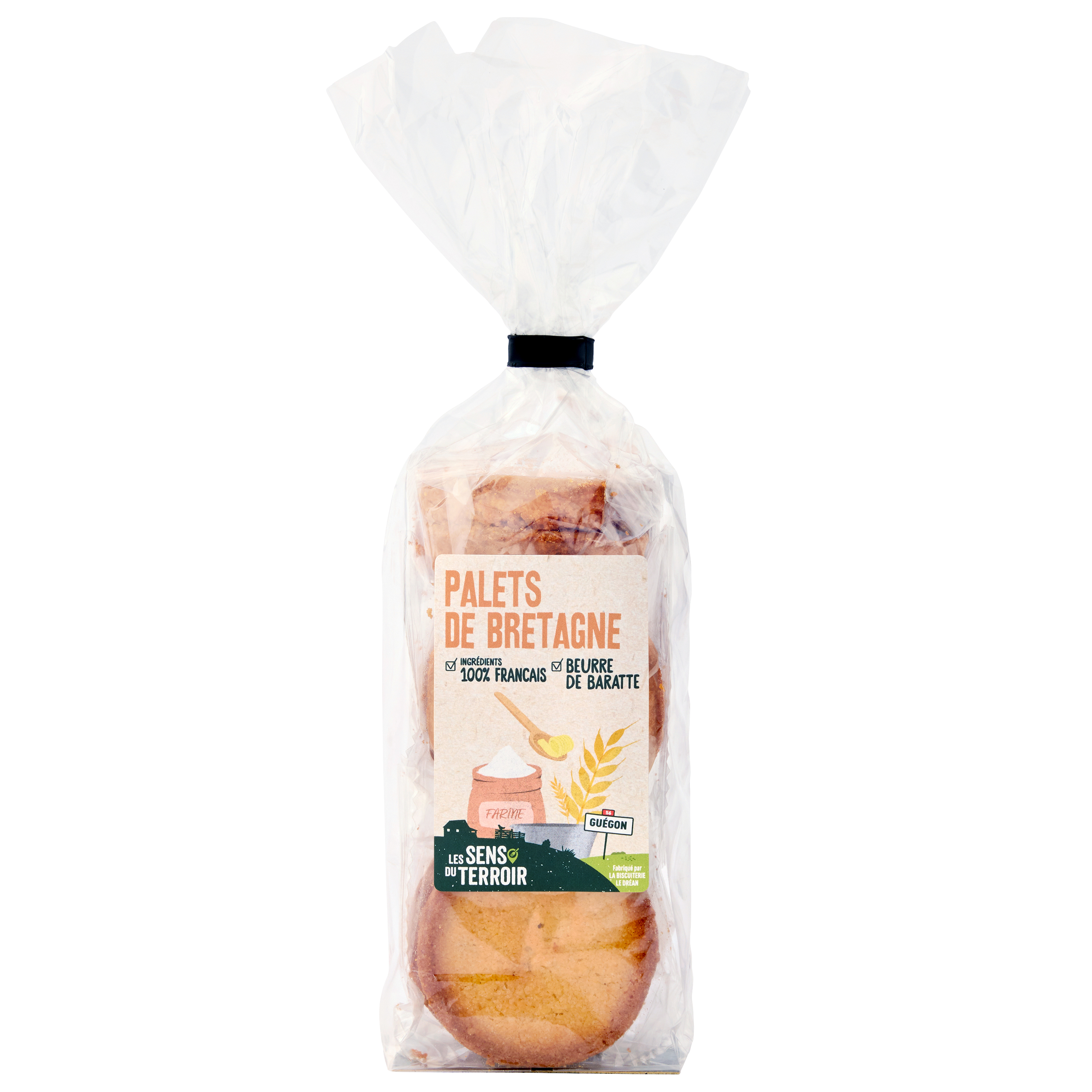 Les Sens du Terroir - Palets bretons 150 g - Les Sens du Terroir
