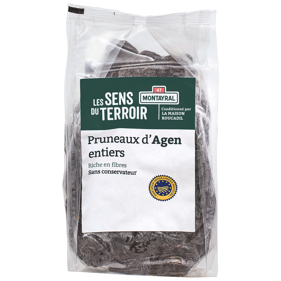 Les Sens du Terroir - Pruneaux d'Agen IGP entiers 500 g - Les Sens du Terroir