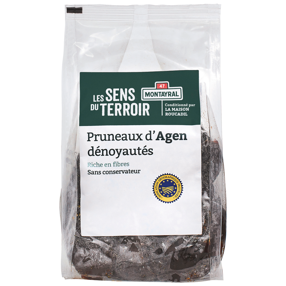 Les Sens du Terroir - Pruneaux d'Agen IGP dénoyautés 500 g - Les Sens du Terroir