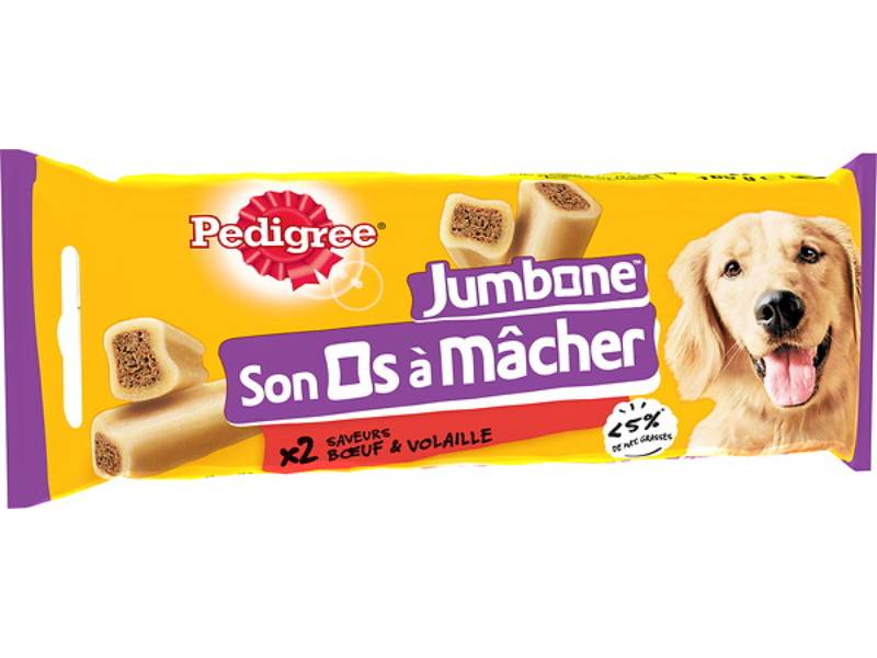 Pedigree - Os à mâcher récompense pour moyen chien 2pcs - PEDIGREE - Imagen 2