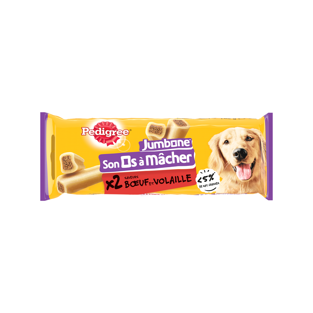 Pedigree - Os à mâcher récompense pour moyen chien 2pcs - PEDIGREE - Imagen 1