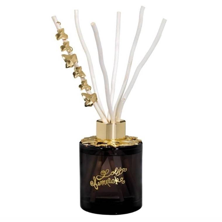 Bouquet bijou parfumé verre noir L.6.5 cm l.22 cm H.22 cm Ø22 cm - Berger - Imagen 1