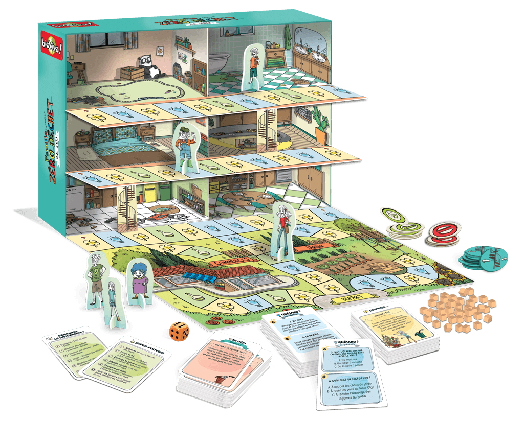 BIOVIVA - Jeu une Famille (presque) Zéro Déchet - Ze jeu - Imagen 2