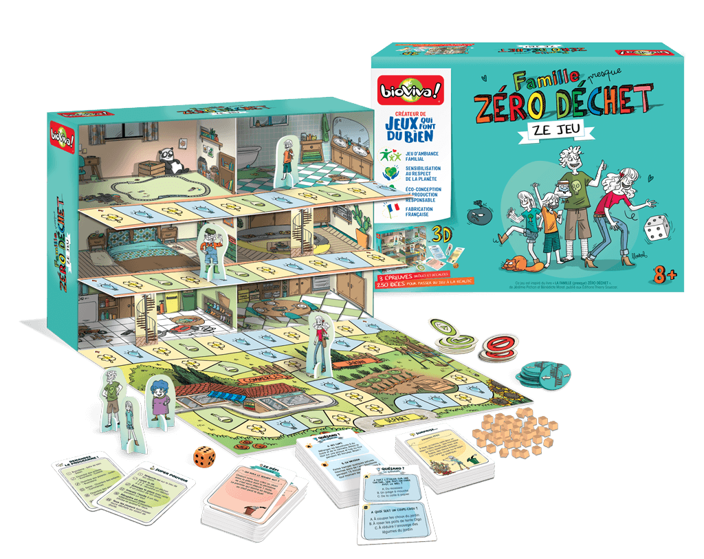 BIOVIVA - Jeu une Famille (presque) Zéro Déchet - Ze jeu - Imagen 3