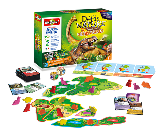 BIOVIVA - Bioviva - Le grand jeu Défis Nature Dinosaures - Image 2