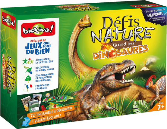 BIOVIVA - Bioviva - Le grand jeu Défis Nature Dinosaures - Image 1