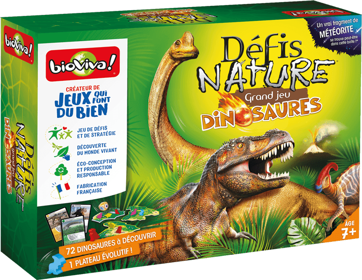 BIOVIVA - Bioviva - Le grand jeu Défis Nature Dinosaures - Imagen 1