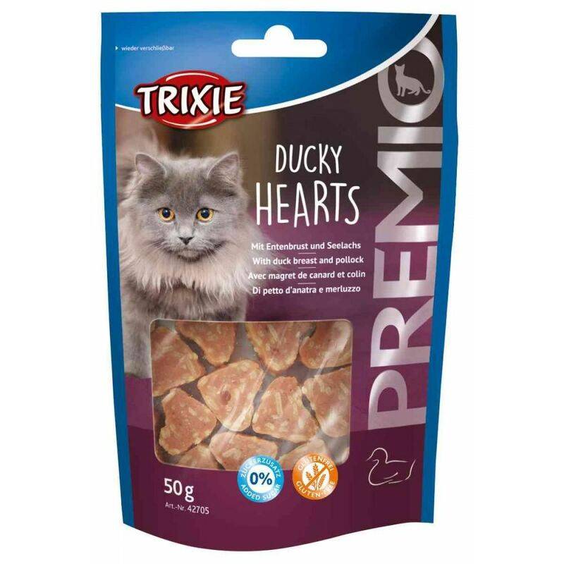 Trixie - Friandise pour chat au magret de canard et colin 50 g sachet refermable - Trixie - Imagen 2