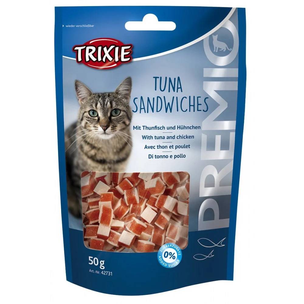 Friandise sandwiches Thon 50 g pour chats - TRIXIE - Imagen 2