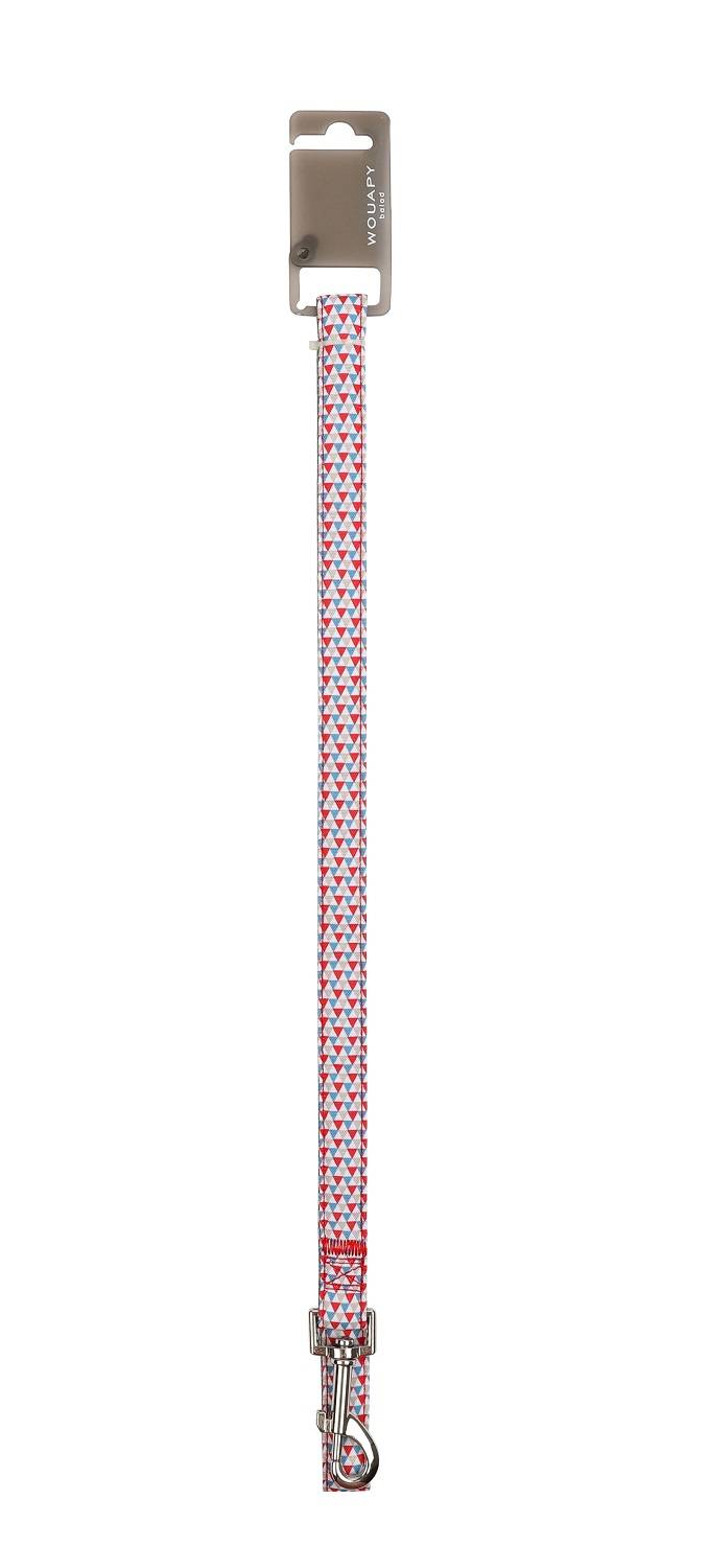 Wouapy - Laisse Sublime - 20mmx1m - Geometric Rouge - Imagen 2