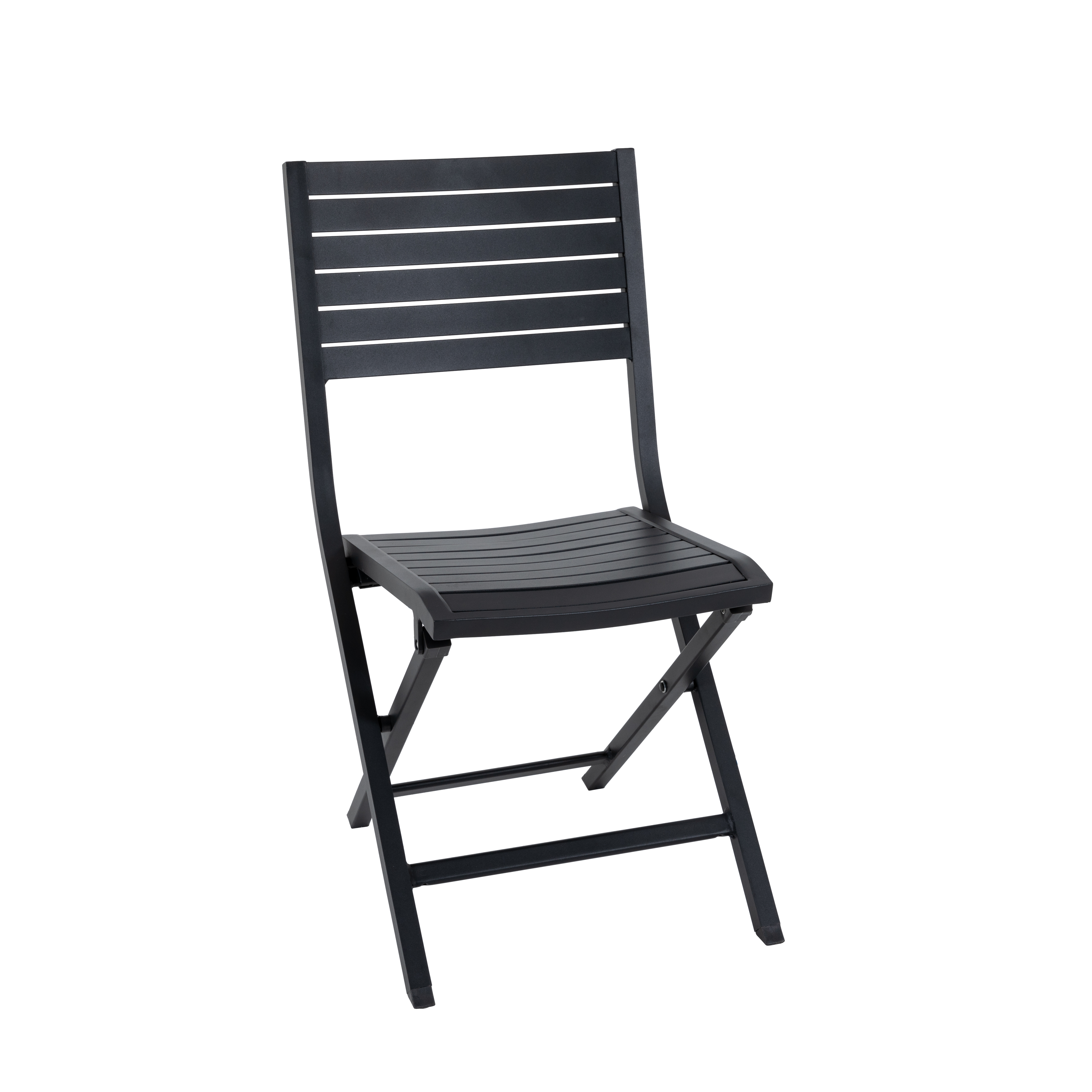 Proloisirs - Chaise de jardin alu graphite Lucca Proloisirs - Imagen 1