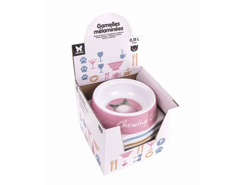 Gamelle melaminee chat 150 ml diam.13 - Imagen 2