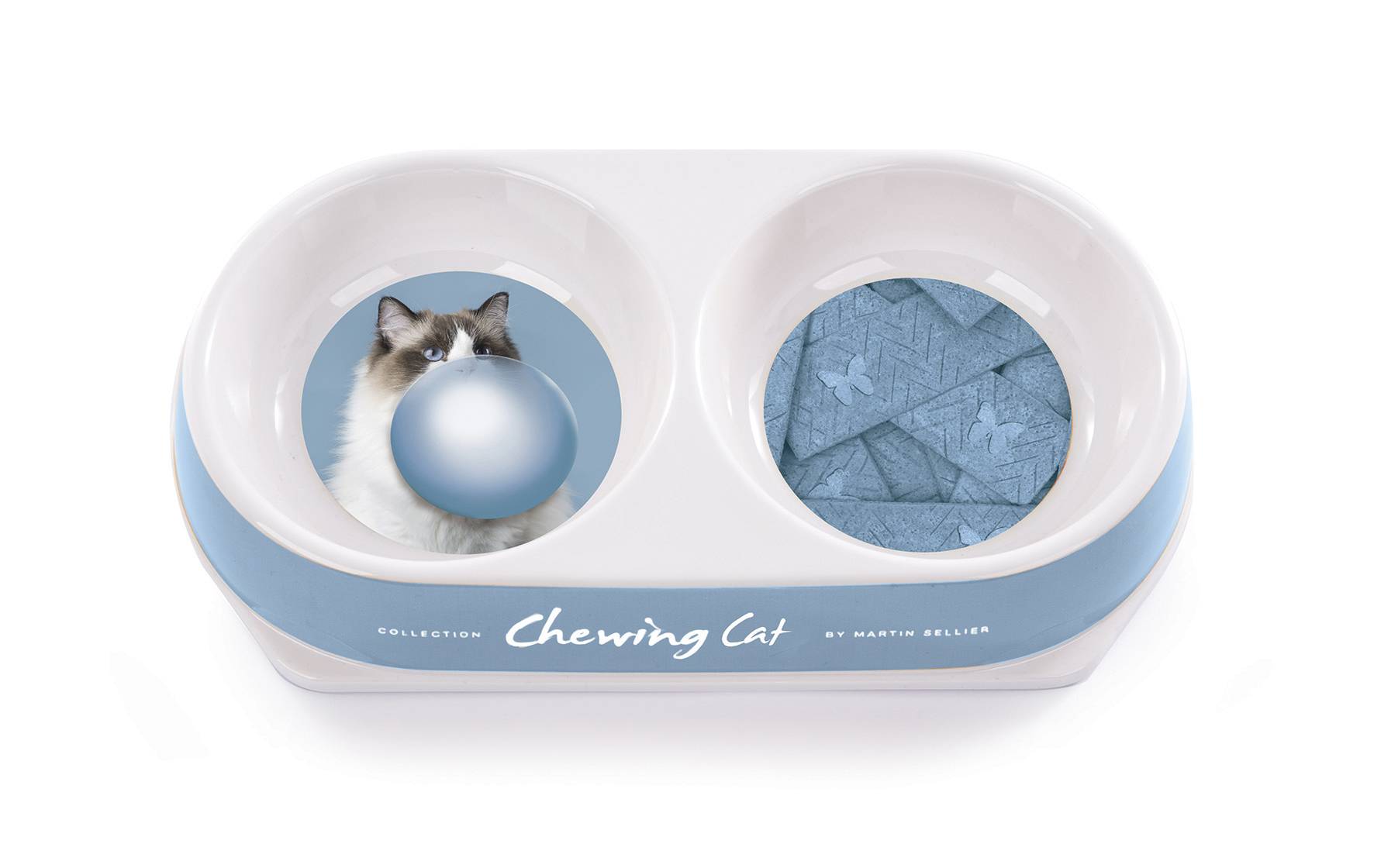 Gamelle Double Pour Chat – MARTIN SELLIER - Imagen 3