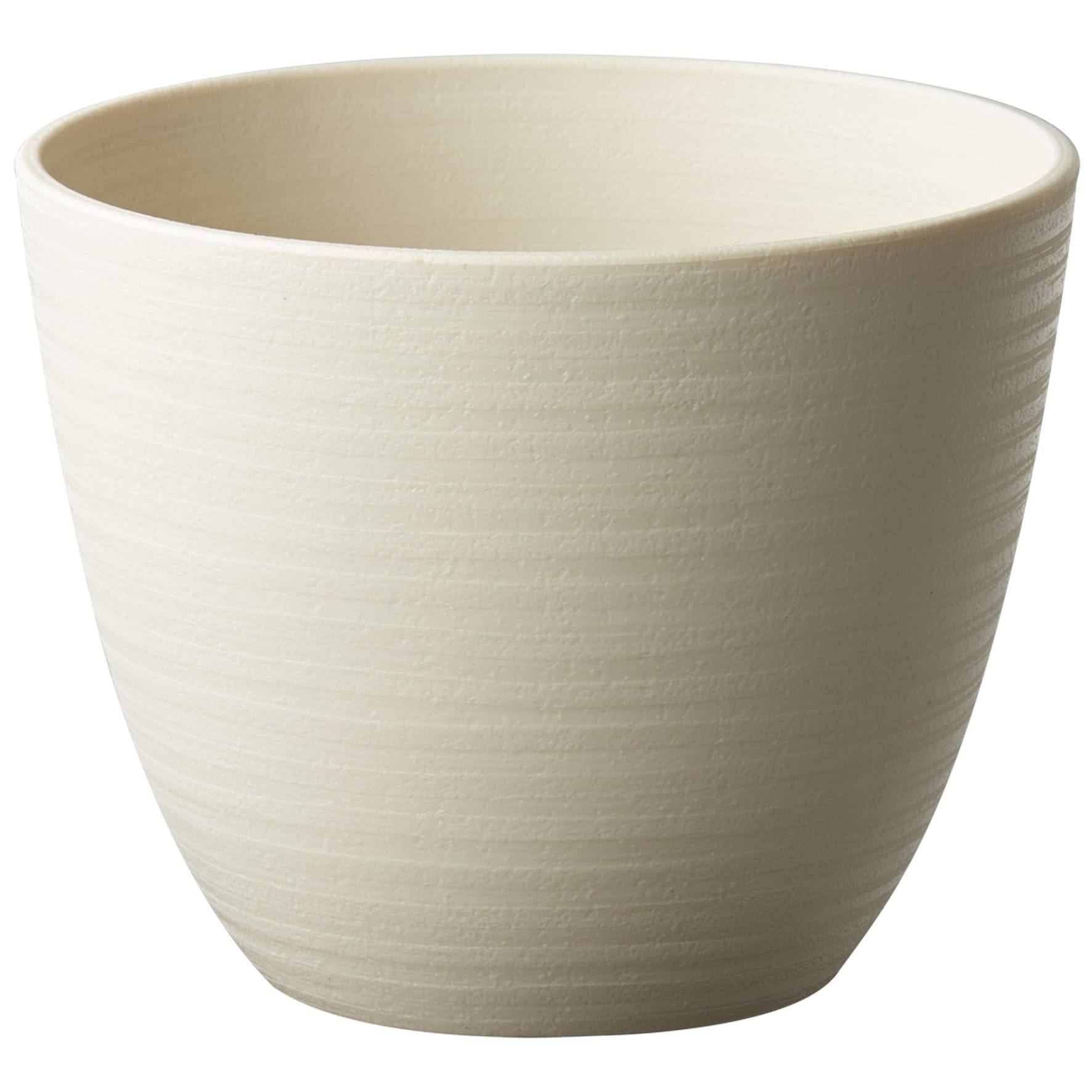 Poétic - Poétic - Cache-pot Gaïa Rayé Terracotta Ø.12 x H.9,8 cm - 0,7 L
