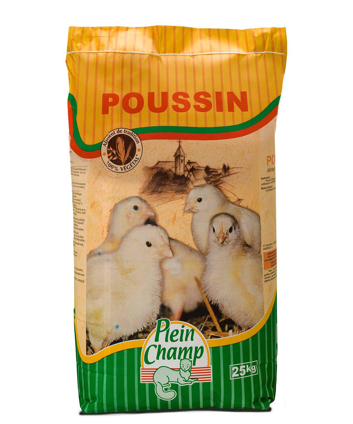 Plein Champ - Plein Champ - Alimento desmenuzado para pollito 25 kg - Imagen 1