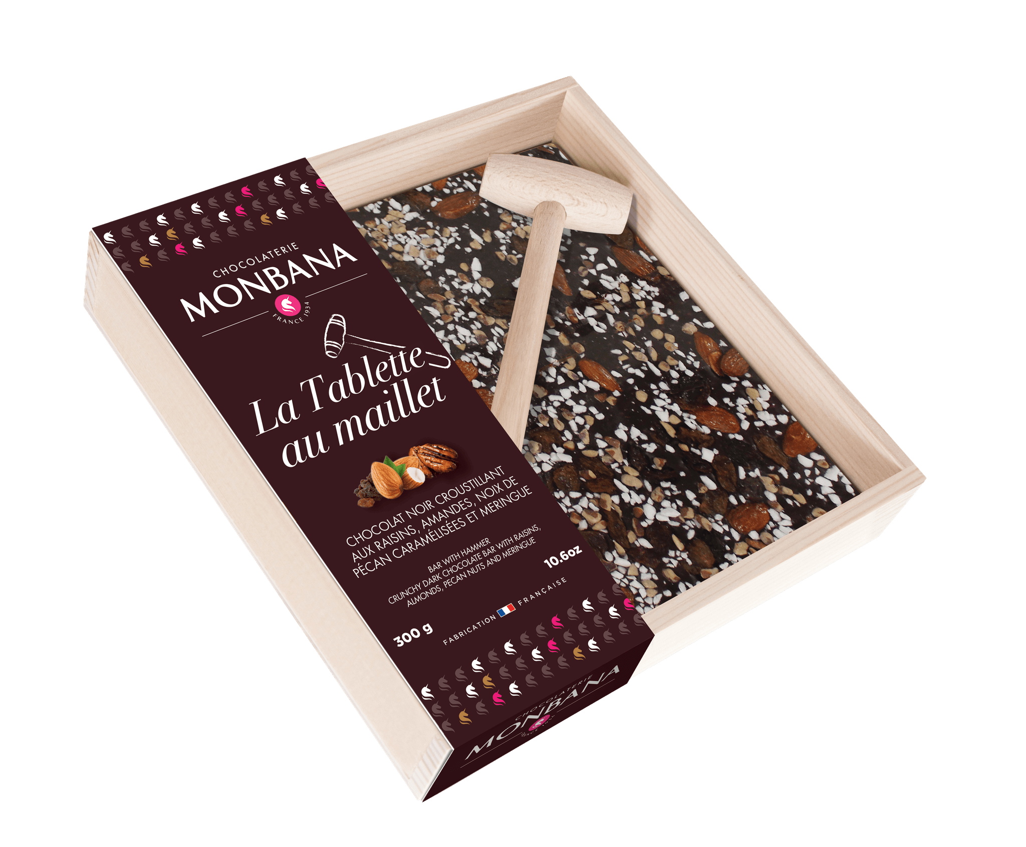 Monbana - Monbana - Tablette de chocolat noir 300 g