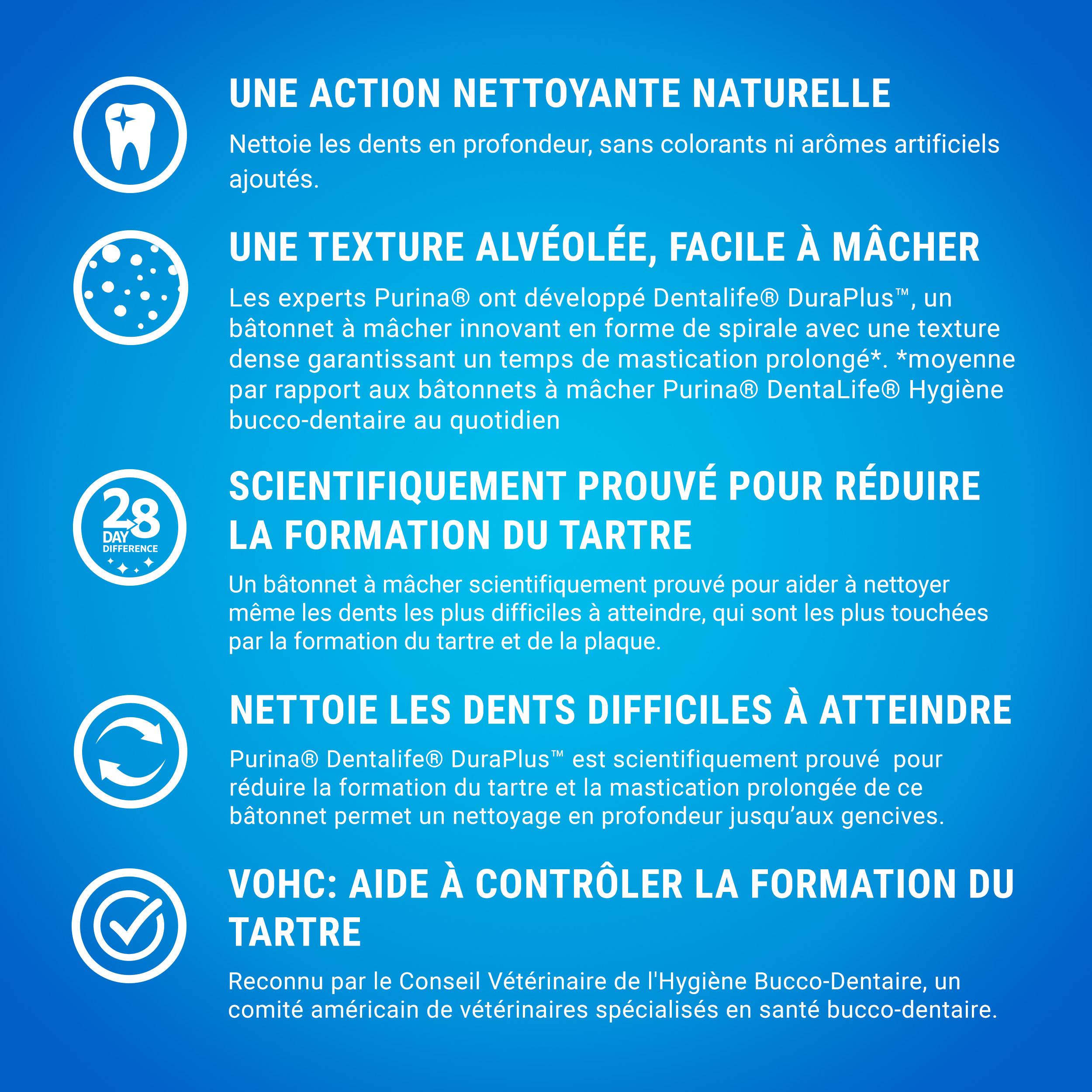 Purina One - Biscuits Bâtonnets à Mâcher chien Extra Mini 207 g - DENTALIFE - Imagen 8