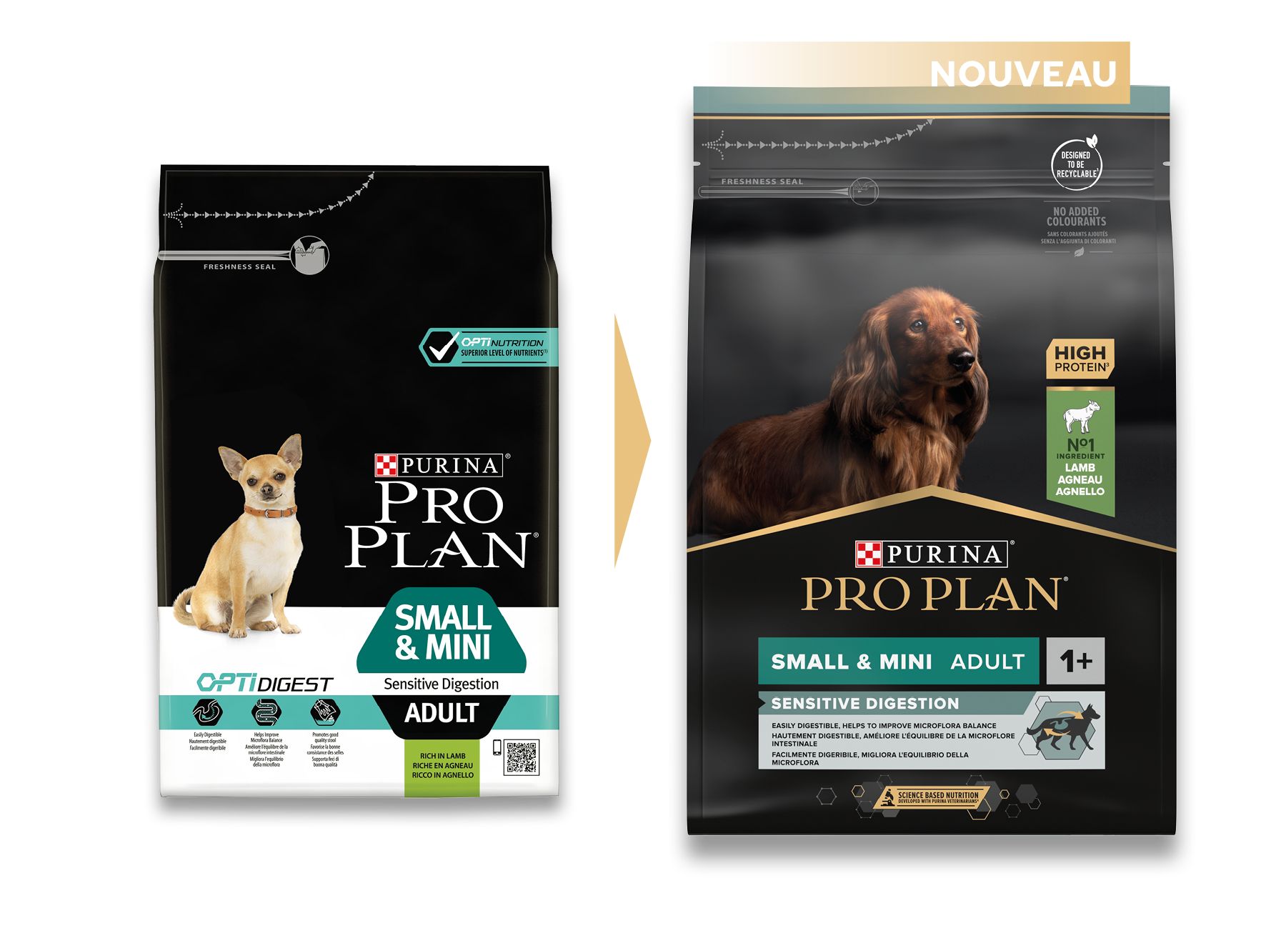 Purina Pro Plan - Croquettes chien Adulte Petit Digestion sensible 3 kg  - PRO PLAN - Image 8