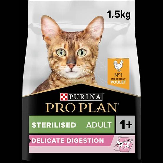 Purina Pro Plan - Croquettes chat Adulte Stérilisé Poulet 1,5 kg - PRO PLAN - Image 5