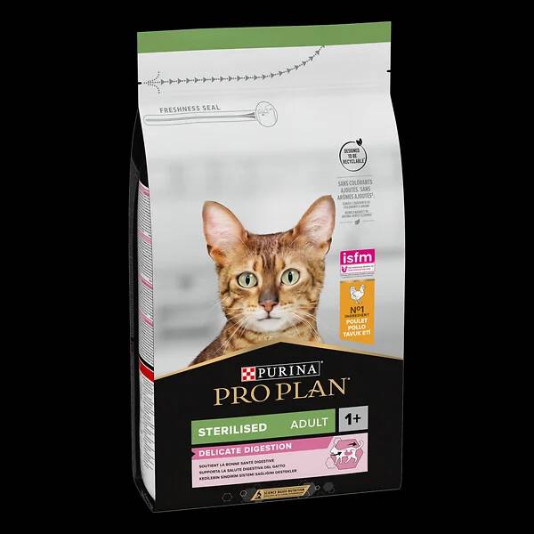 Purina Pro Plan - Croquettes chat Adulte Stérilisé Poulet 1,5 kg - PRO PLAN - Image 2