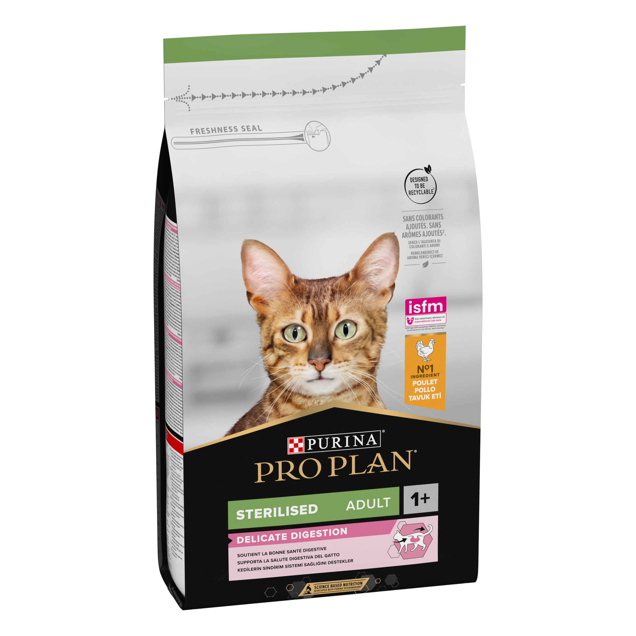 Purina Pro Plan - Croquettes chat Adulte Stérilisé Poulet 1,5 kg - PRO PLAN