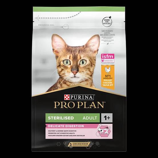 Purina Pro Plan - Croquettes chat Adulte Stérilisé Poulet 3 kg - PRO PLAN - Image 9