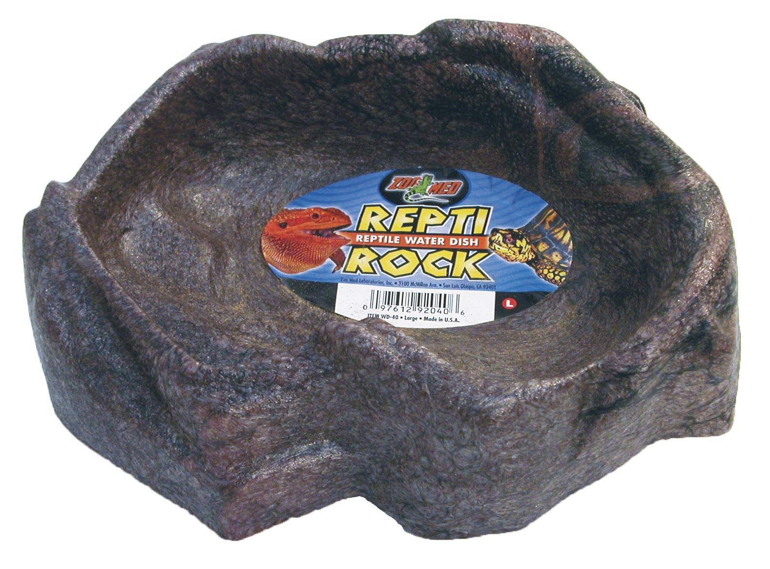 Zoomed - Abreuvoir pour reptiles Repti Rock Taille L