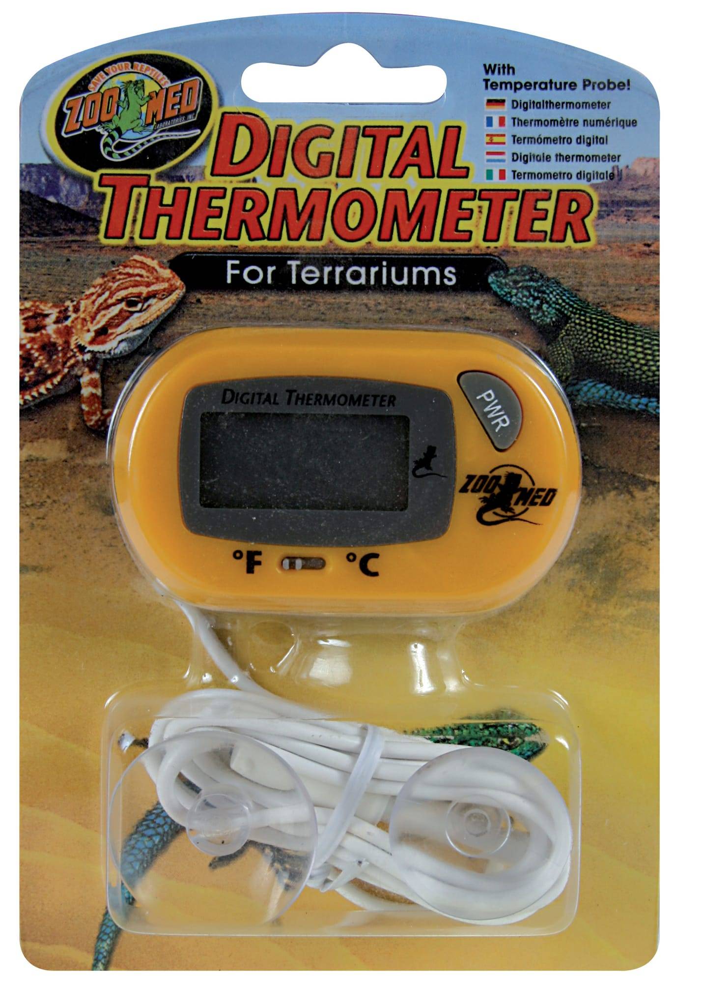 Zoomed - Thermomètre digital TH24E pour terrarium