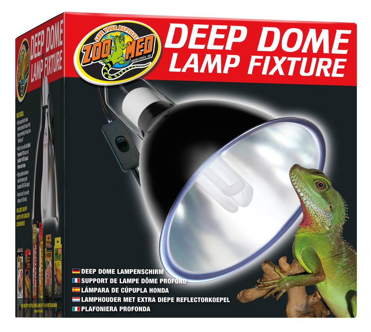 Zoomed - Zoomed - Support de lampe dôme profond 160W - Imagen 1