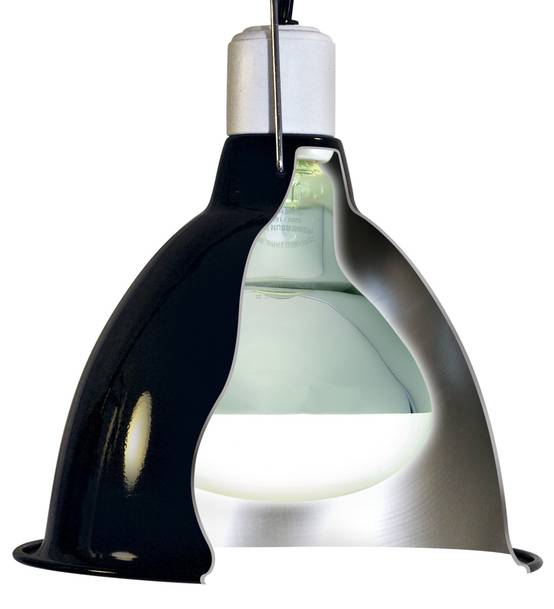 Zoomed - Zoomed - Support de lampe dôme profond 160W - Image 2