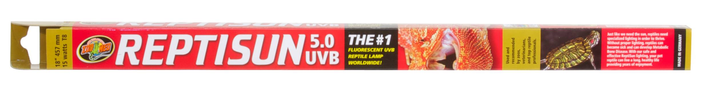 Zolux - Tube T8 pour terrarium UVB 15W - L.50 x l.3,1 x H.3,1 cm