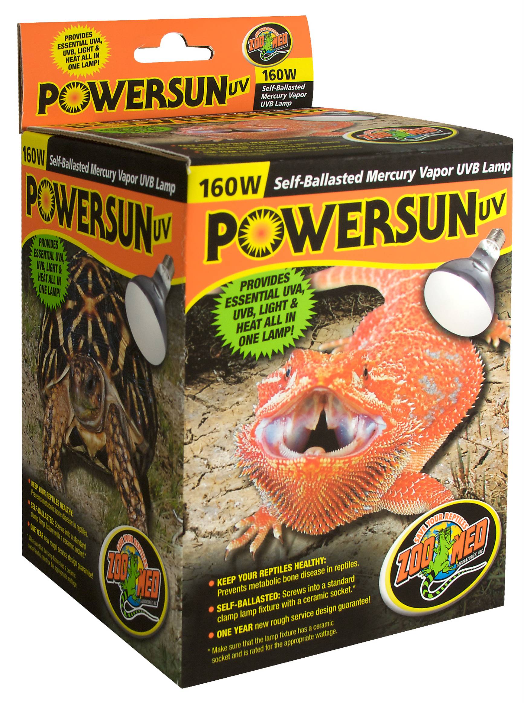 Zoomed - Ampoule Powersun 160 W - Zoomed