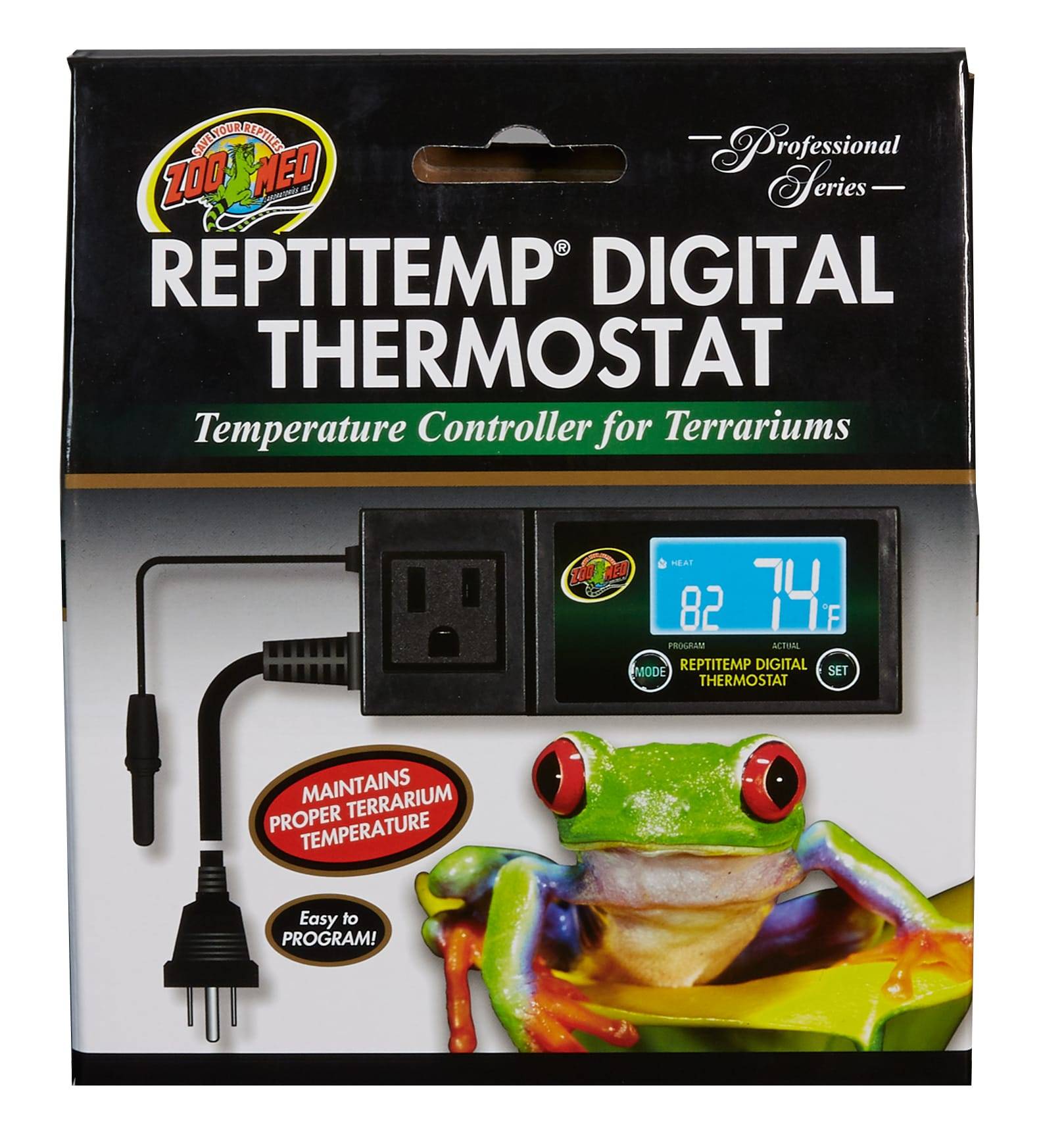 Zolux - Thermostat digital Reptitemp pour terrarium