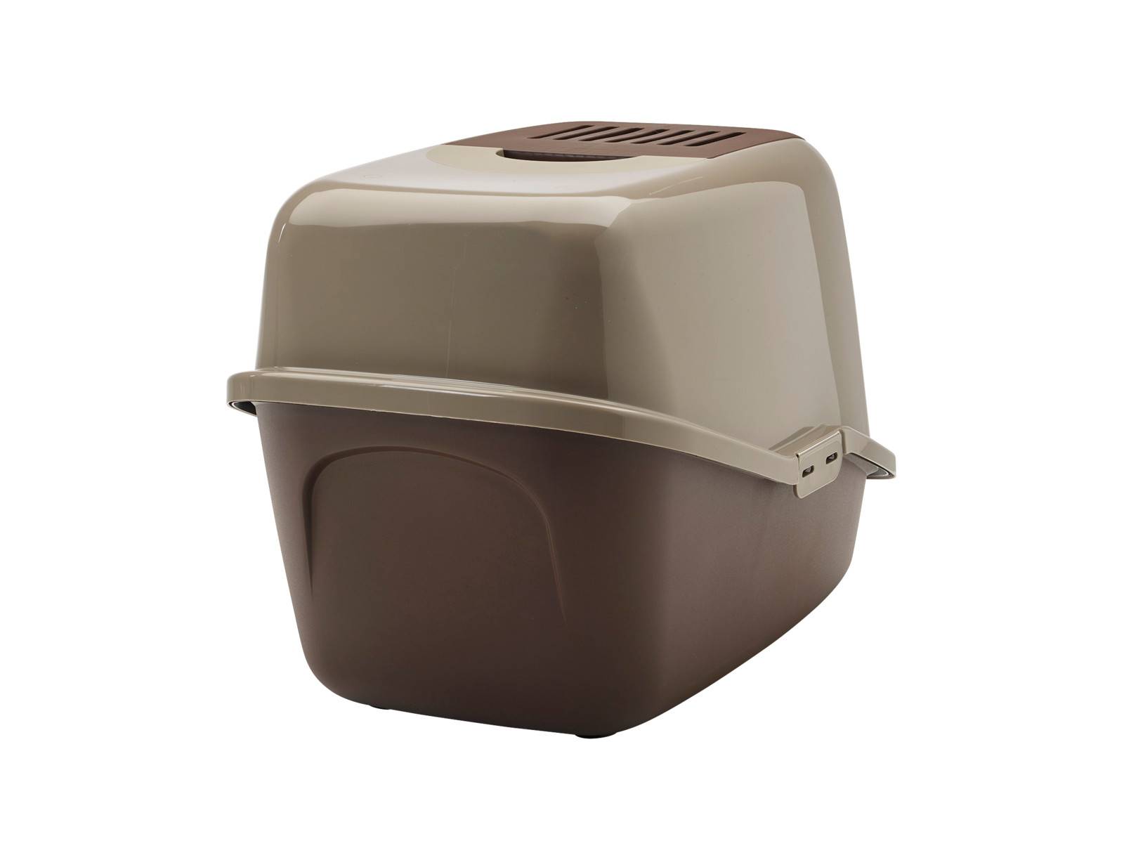Maison de toilette Plastique Chocolat L 56 cm l 39 cm H 38,5 cm - SAVIC - Image 4