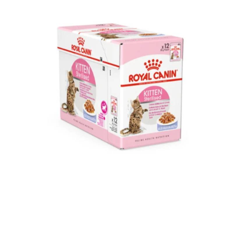 Royal Canin - Gelée Royal Canin Chaton Sterilised 12 x 85 g - Image 1