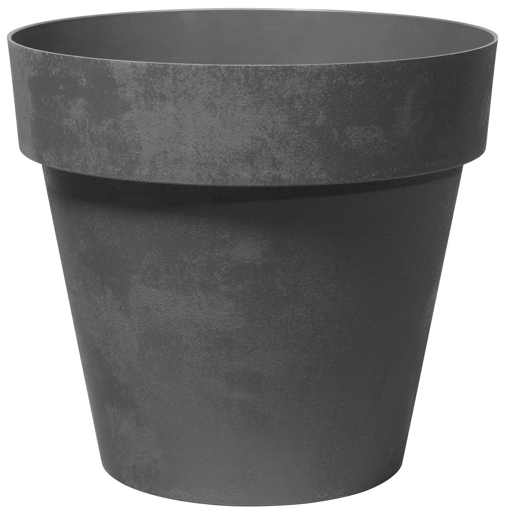 Deroma - Pot Vaso Anthracite Ø.26 x H.23,5 cm