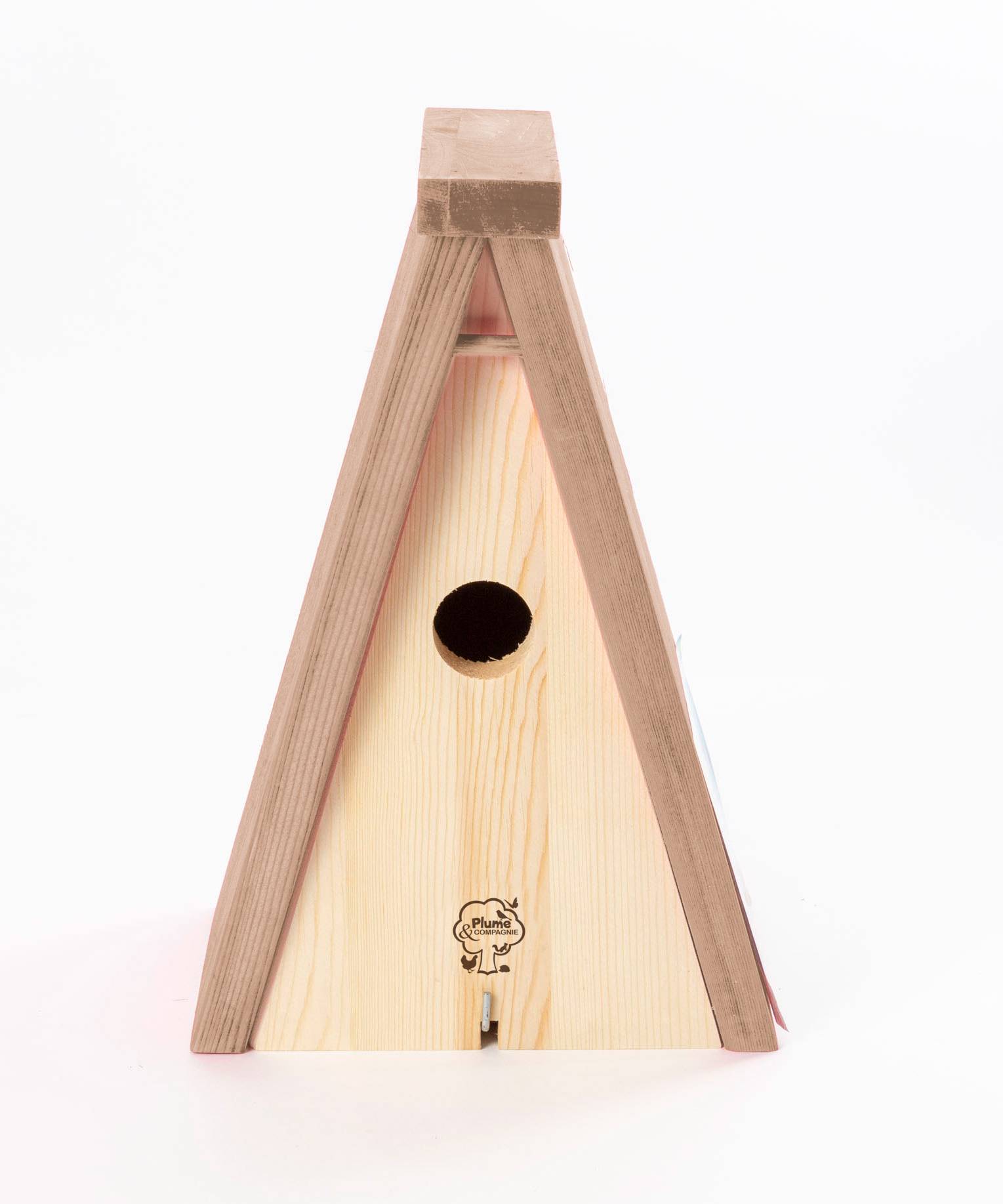 Plume & compagnie - Plume & Compagnie - Nichoir TIPI entrée 28 mm