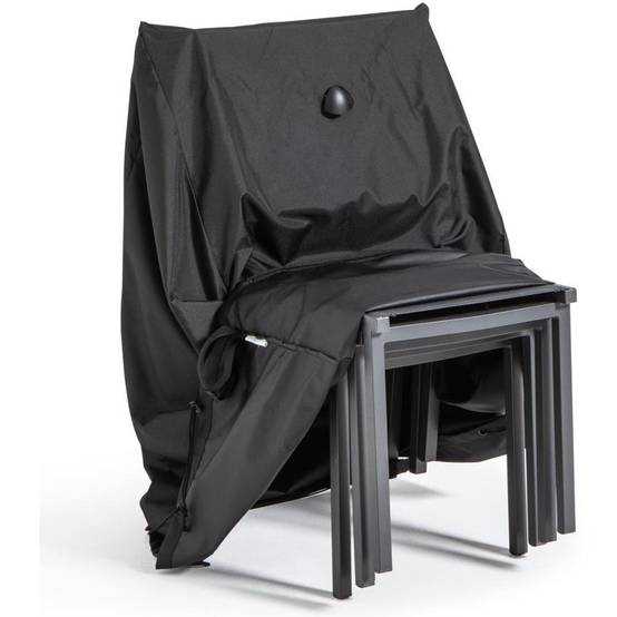 Innovax - Housse de protection chaises polyester noir - COVUP - Image 2