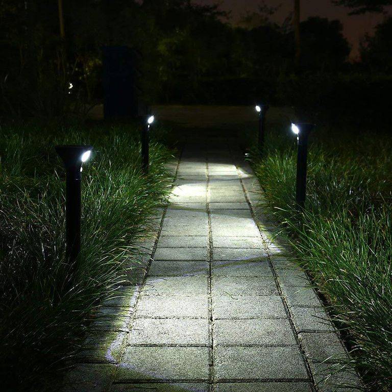 Watt & Home - Balise solaire détection LED noir Eclipse Ø 10,5 cm H 62 cm - WATT & HOME - Image 5