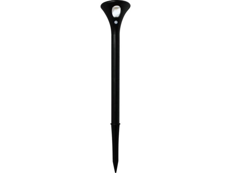 Watt & Home - Balise solaire détection LED noir Eclipse Ø 10,5 cm H 62 cm - WATT & HOME - Image 3