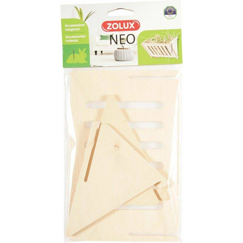 Zolux - Ratelier foin bois rongeur beige NEO – ZOLUX - Image 4