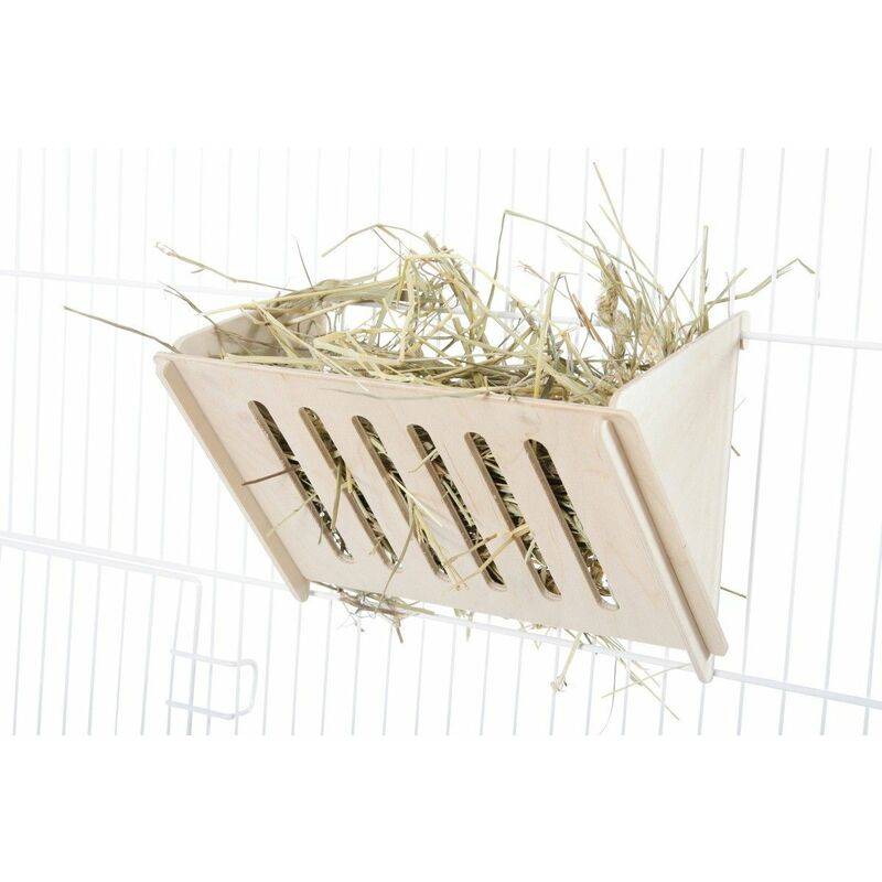 Zolux - Ratelier foin bois rongeur beige NEO – ZOLUX - Image 3