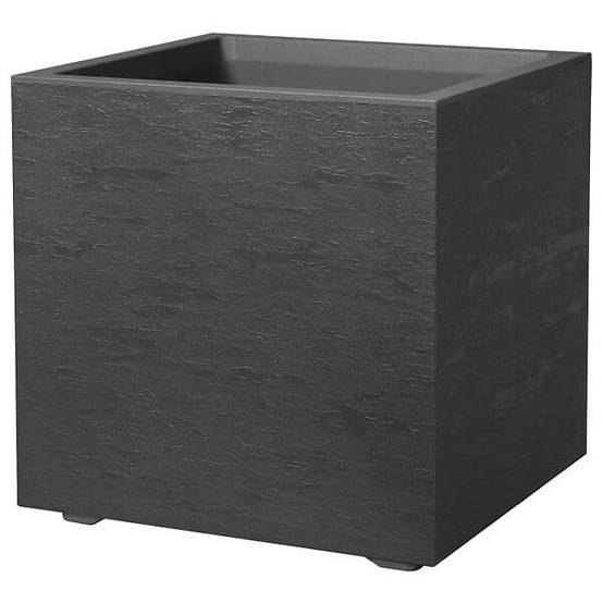 Deroma - Deroma - Pot carré Cubo Gravity Carbone L.39 x l.39 x H.39 cm - Image 3