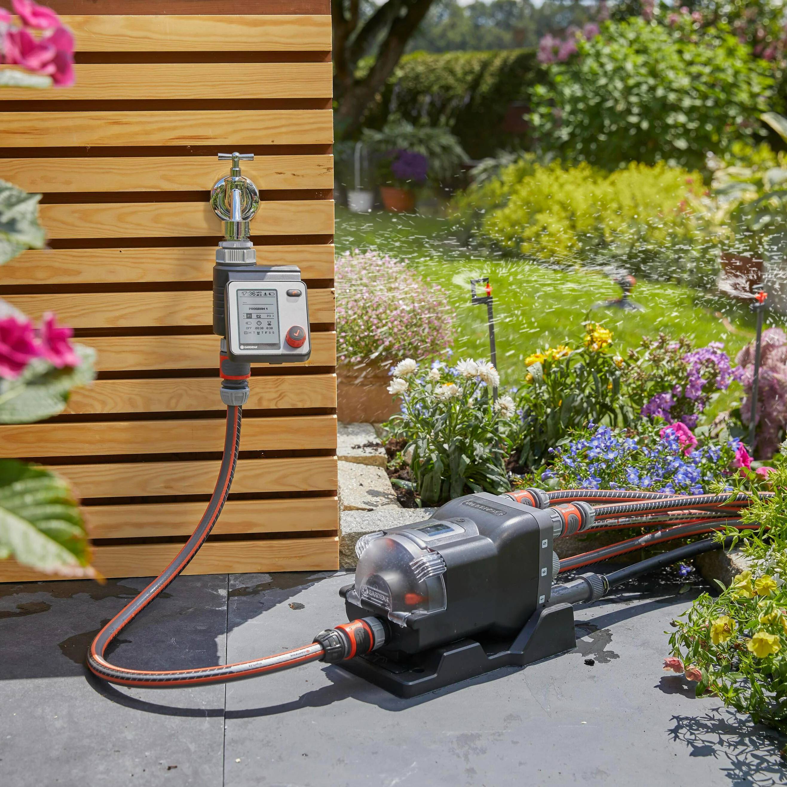 Gardena - Programmateur d'arrosage LCD Flexible Pile - Gardena - Image 19