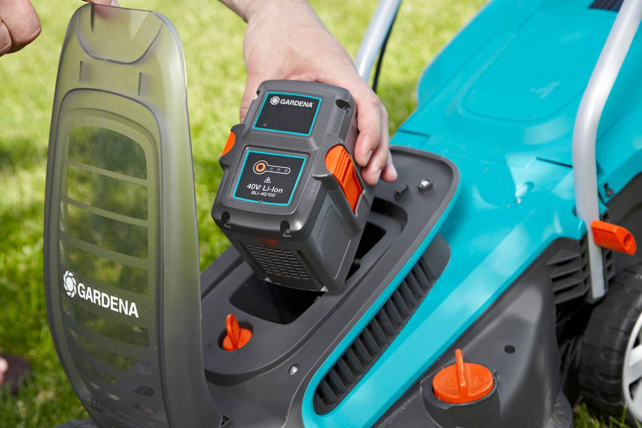 Gardena - Gardena - Tondeuse sur batterie PowerMax Li-40/32 - Imagen 3